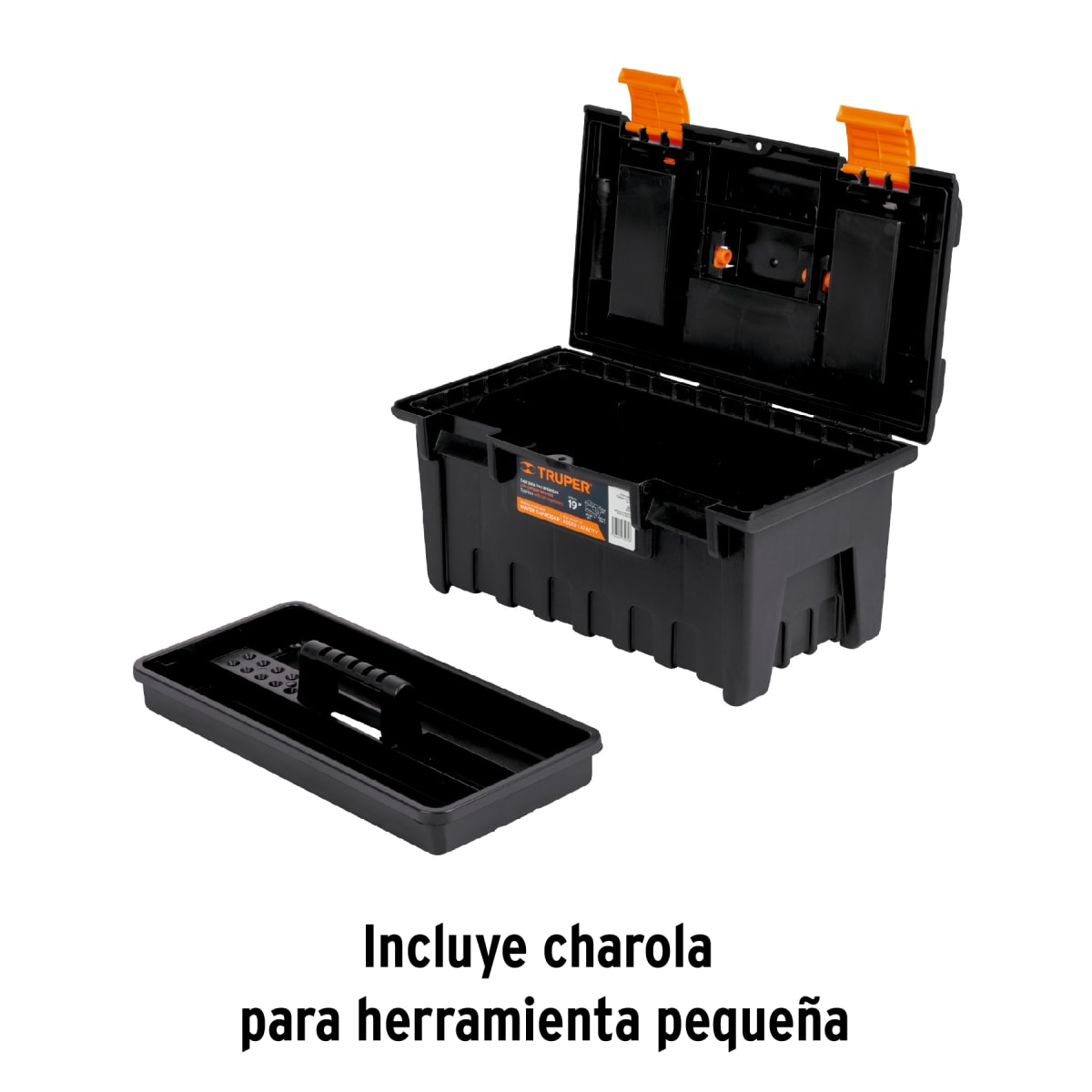 Taladro 600w + caja de herramientas + puntas y brocas 100pzas Truper7