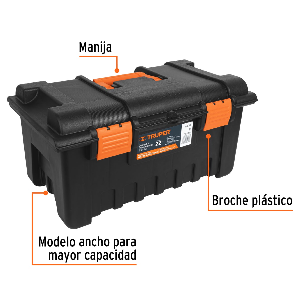 Caja para herramienta de 22