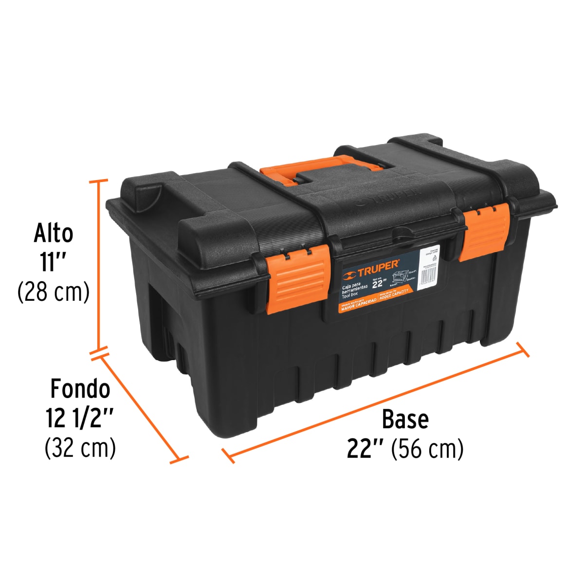 Caja para herramienta de 22