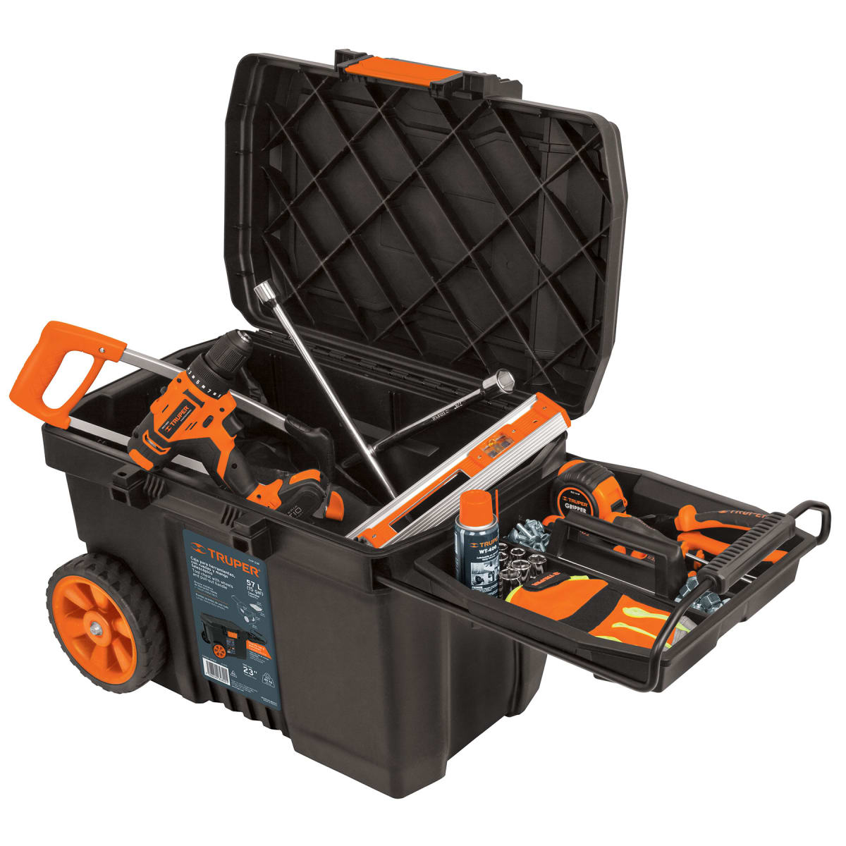 Caja para Herramientas con Ruedas 23