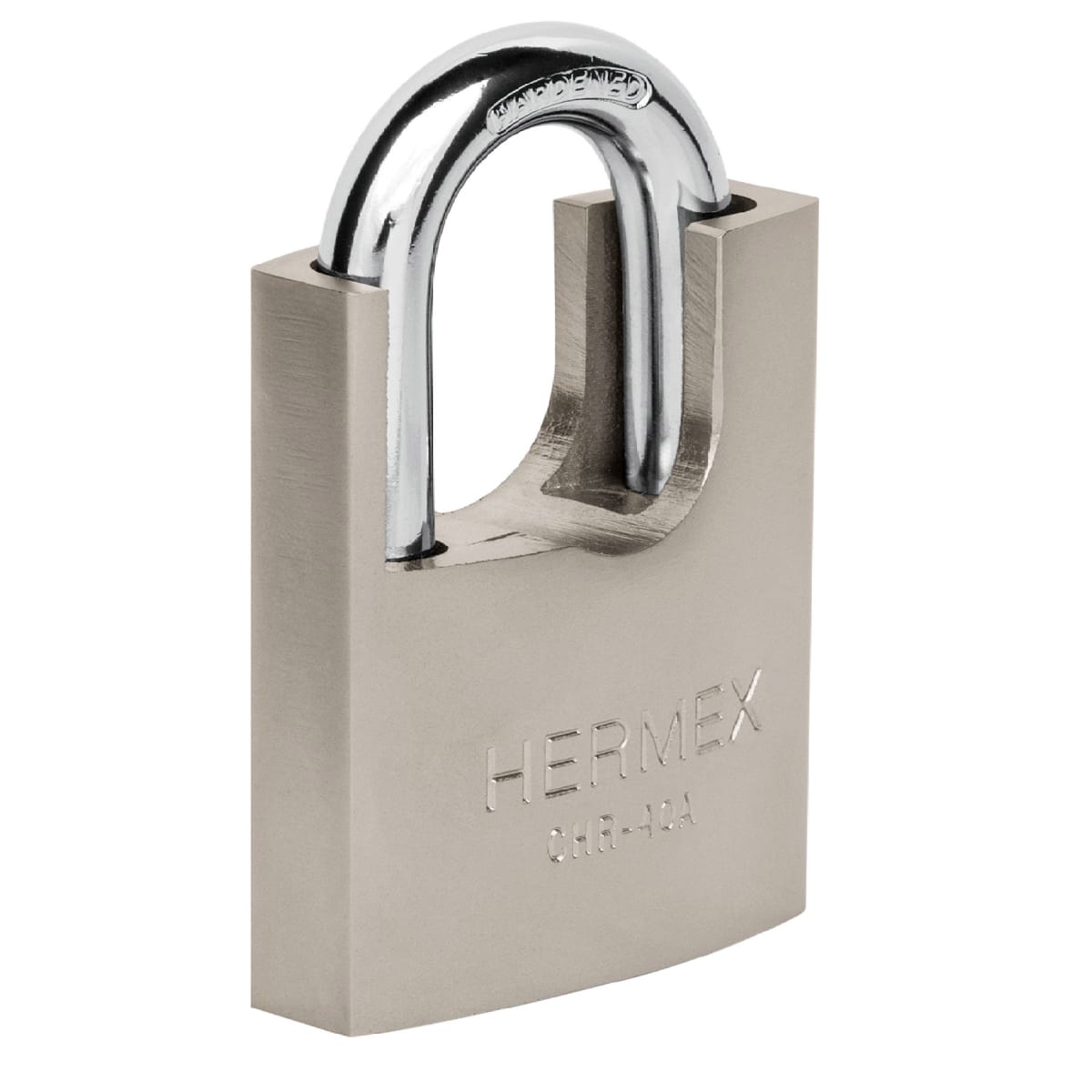 Candado 40 mm cuerpo acorazado de hierro, llave anti-ganzúa Hermex1