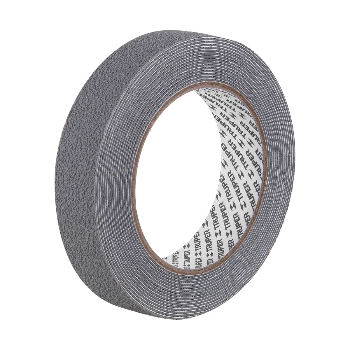Rollo de 5 m cinta antiderrapante 25 mm gris para áreas húmedas Truper1