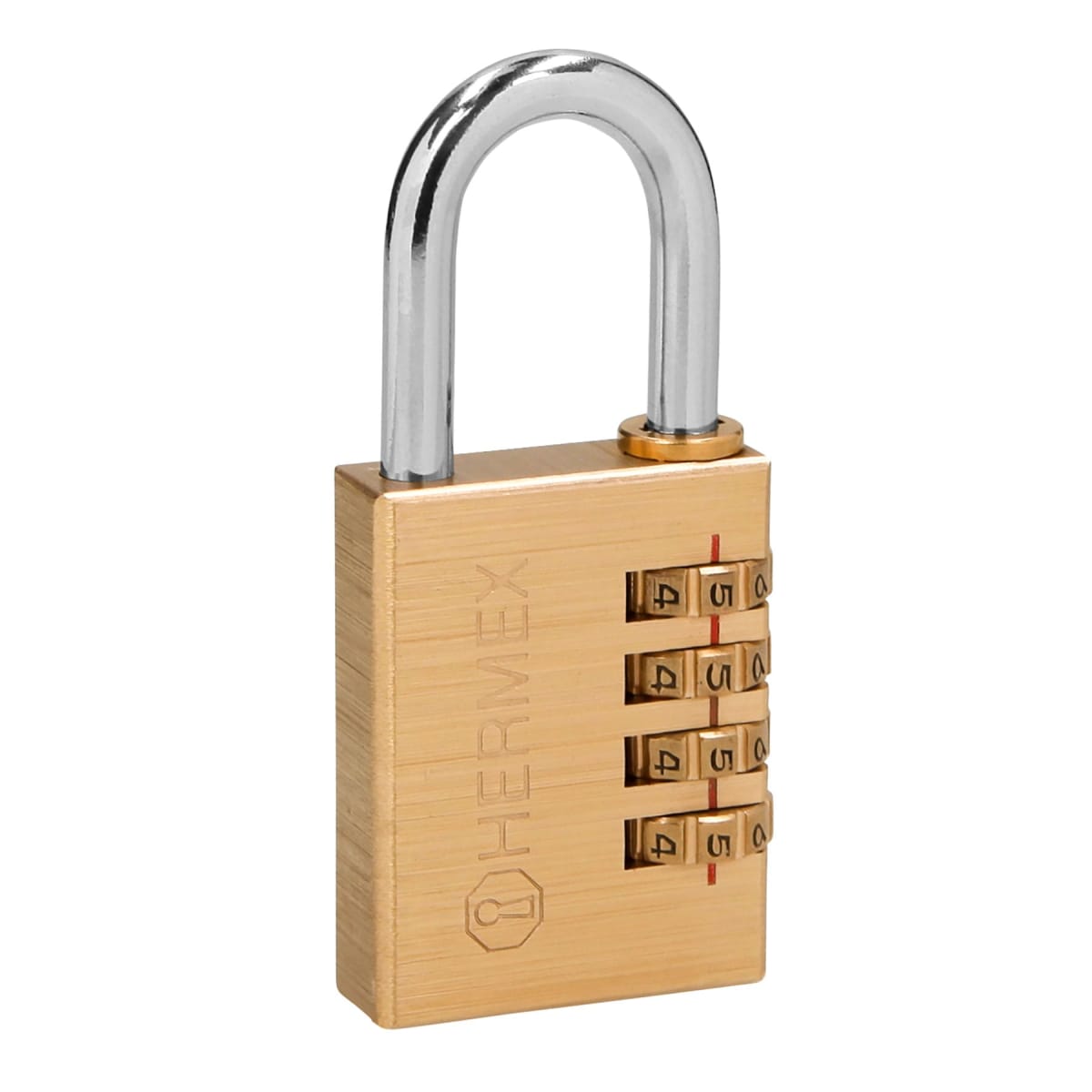 Candado de combinación 40 mm cuerpo de latón Hermex1