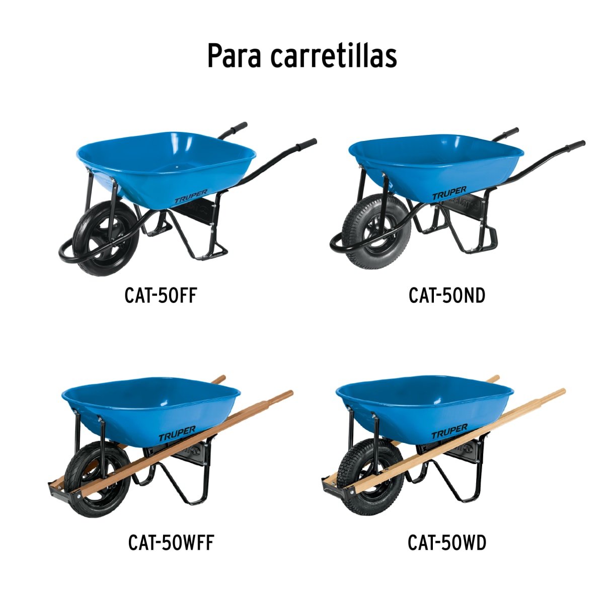 Tolva para carretilla cat- 50 Truper4