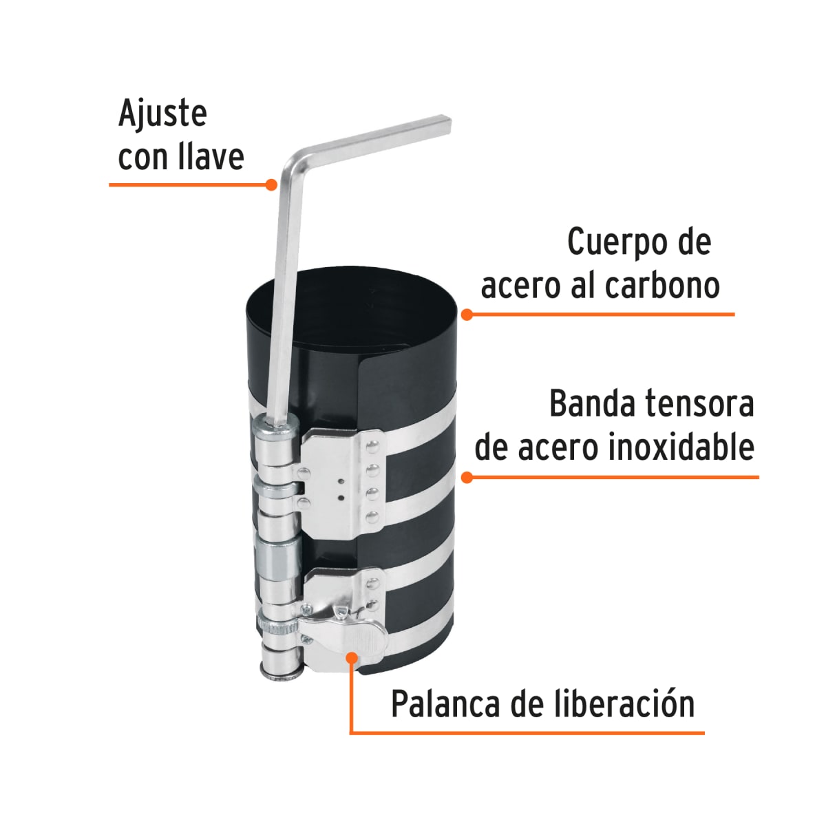 Compresor para anillos de pistón de diesel, Truper2