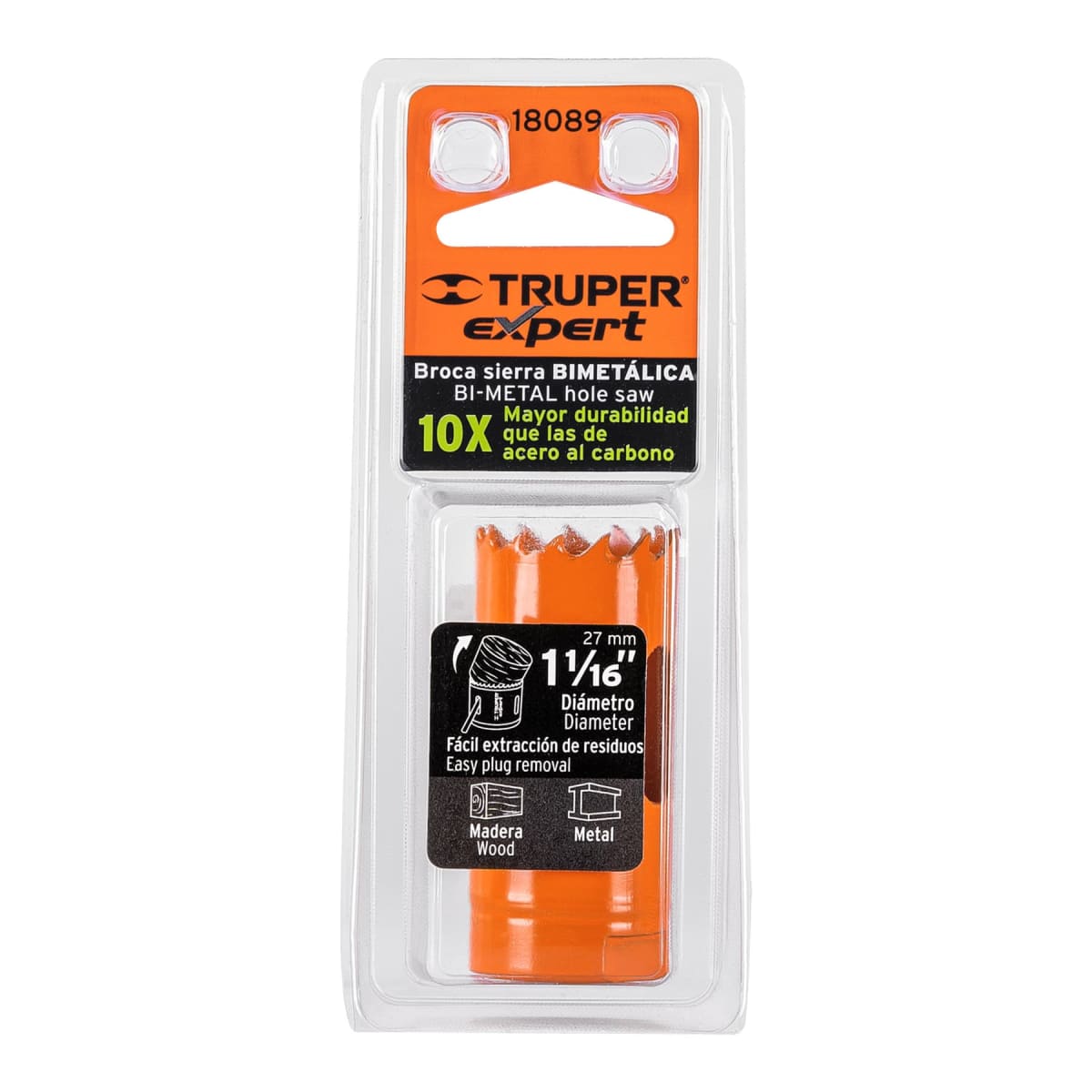 Sierra copa bimetálica 1-1/16'' expert  Truper4