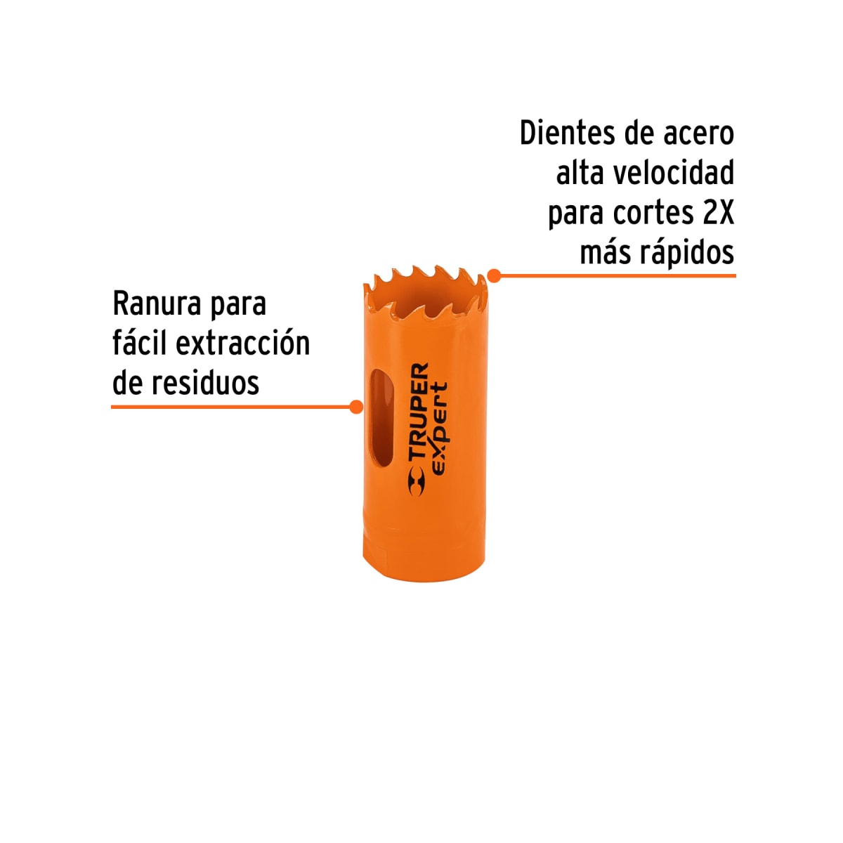 Sierra copa bimetálica 1'' expert Truper2