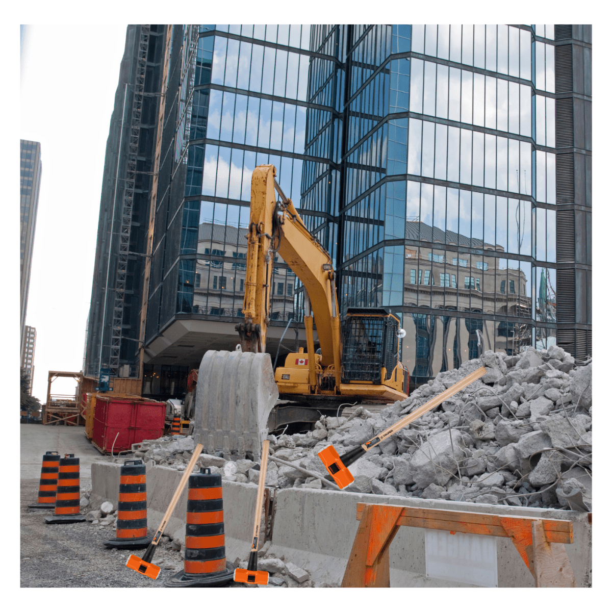 Comba octagonal 20 lb mango de madera 36'' Truper4