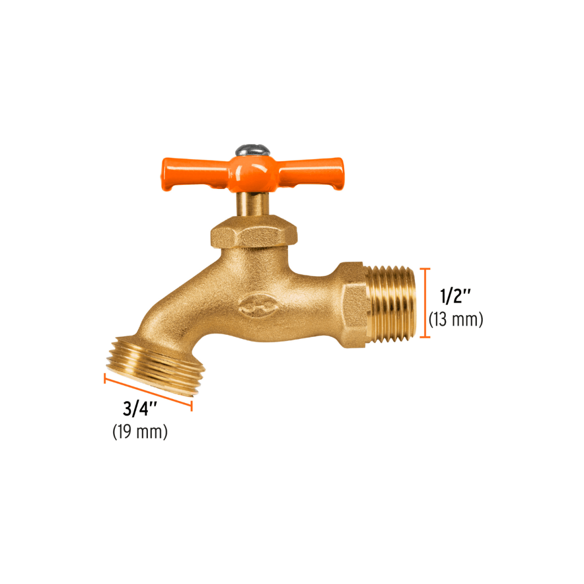 combo aspersor metálico + manguera de 20m y caño de jardín5