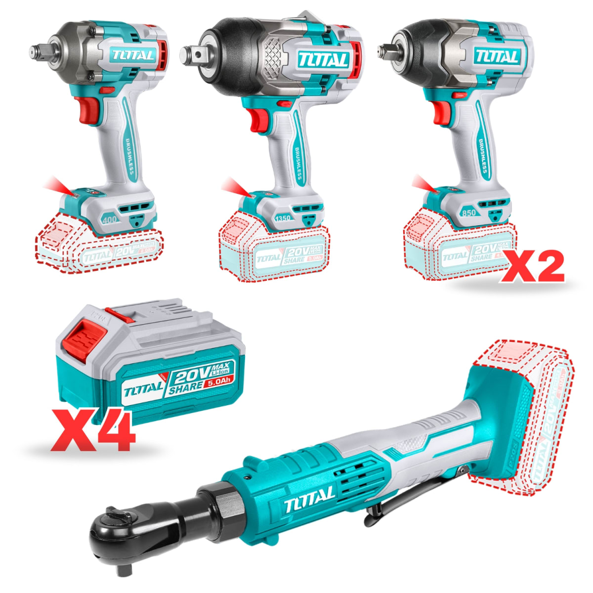 SUPER COMBO MECÁNICO TOTAL 377PCS TOTAL3