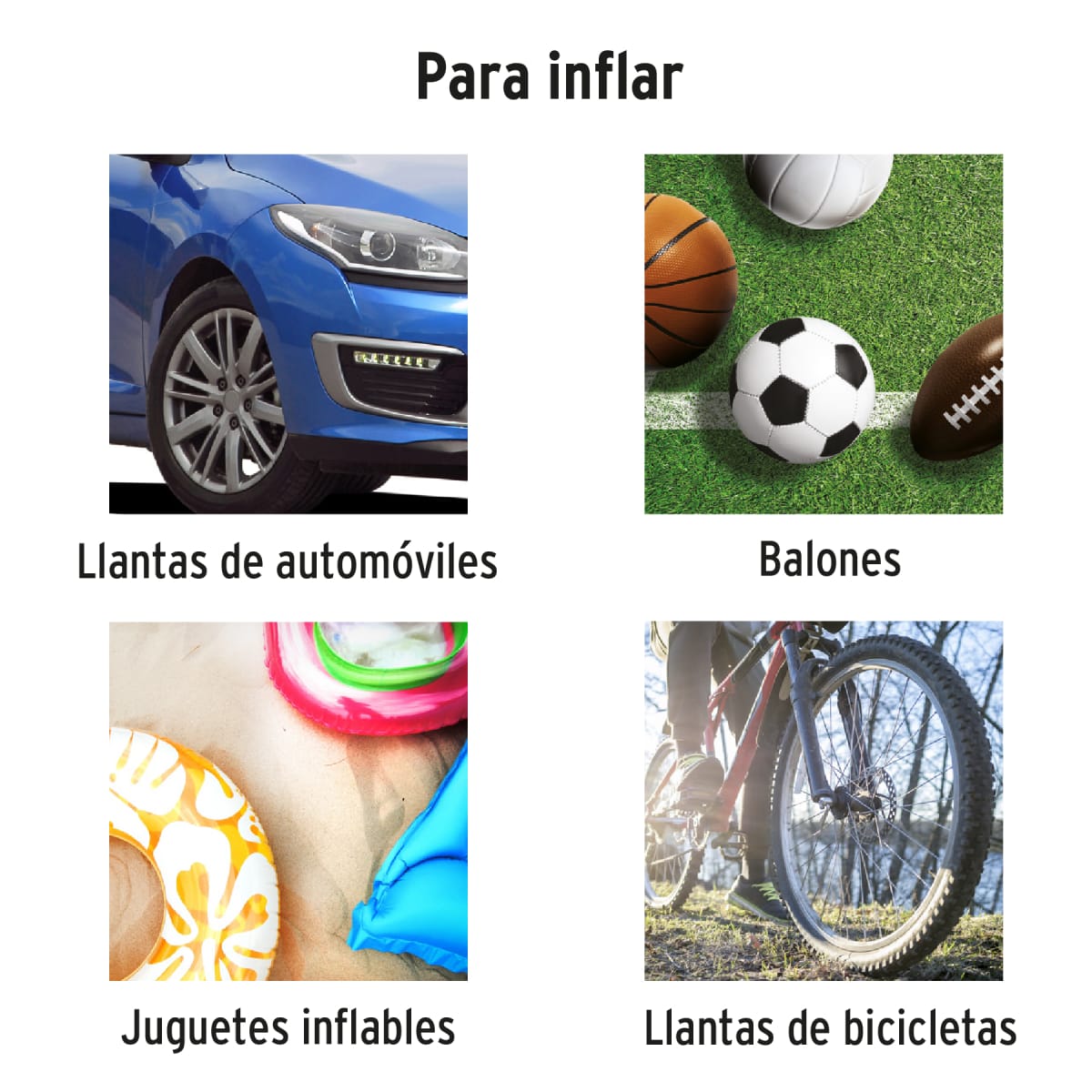 Inflador Compresor de aire 12V portatil para auto incluye maletin Truper4