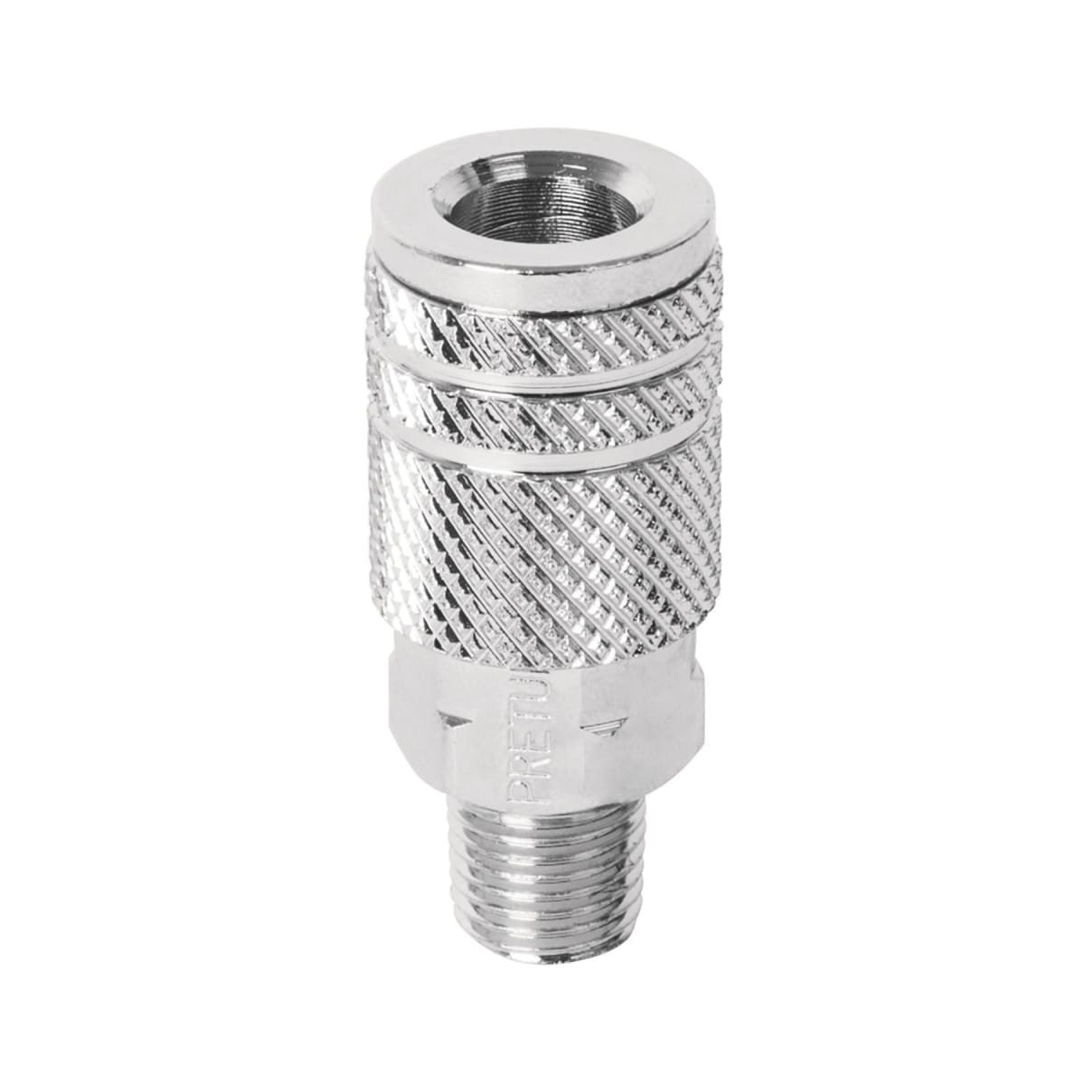 Acople de acero con cuerda 1/4