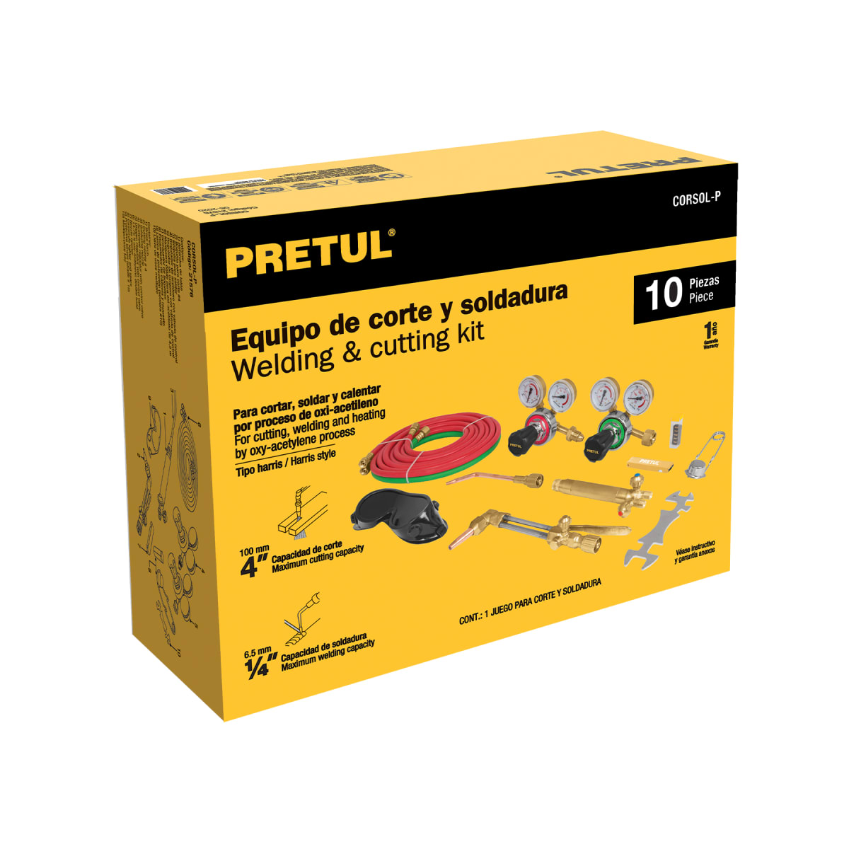Kit de Oxicorte y Soldadura Pretul3