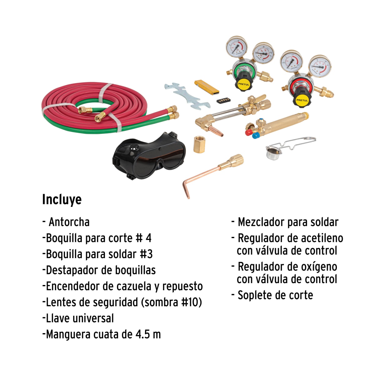 Kit de Oxicorte y Soldadura Pretul2