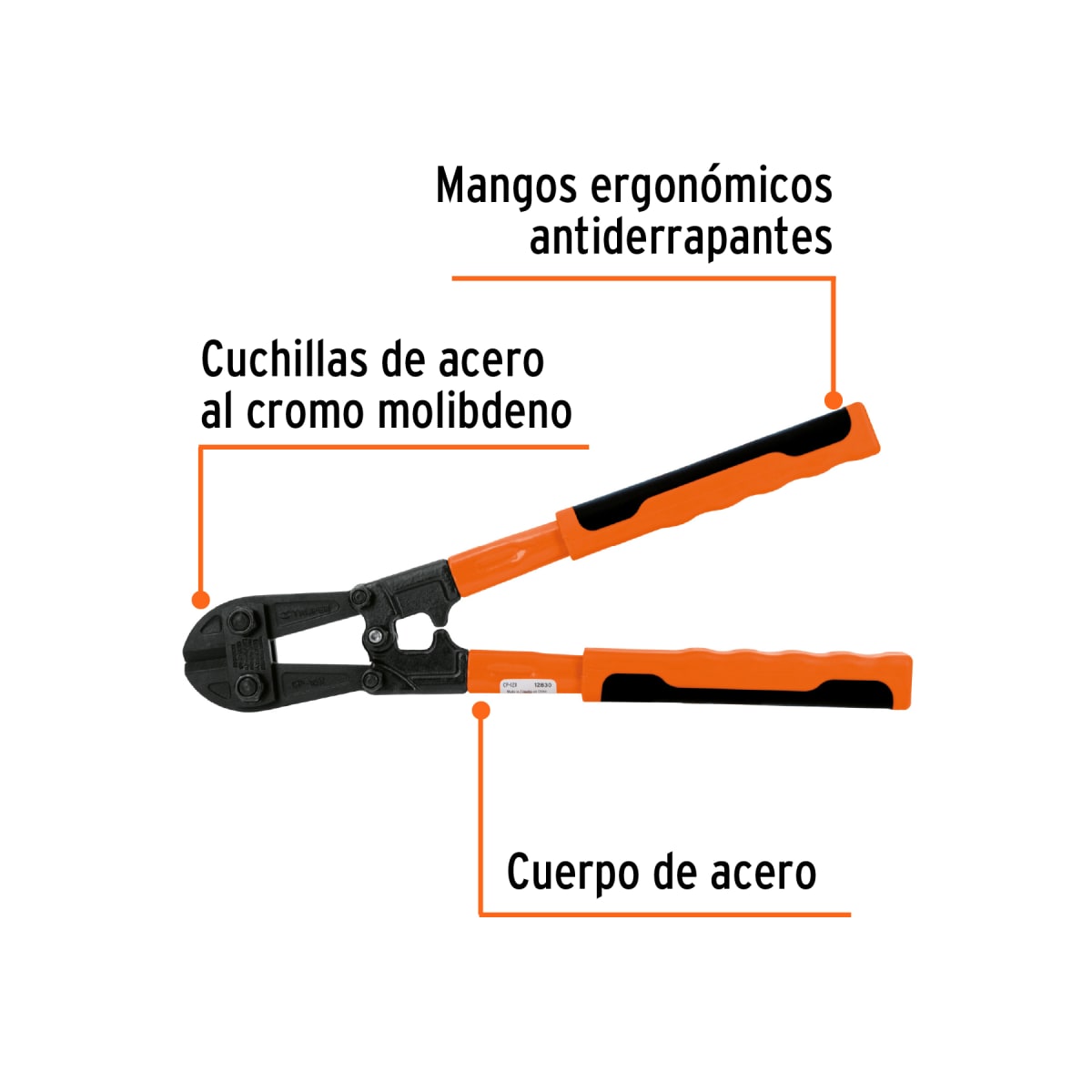 Cizalla profesional de 12''. truper3