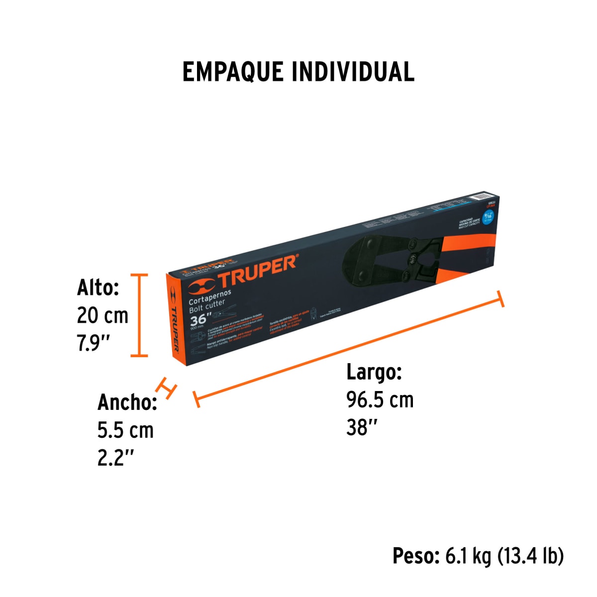 Cizalla profesional 36