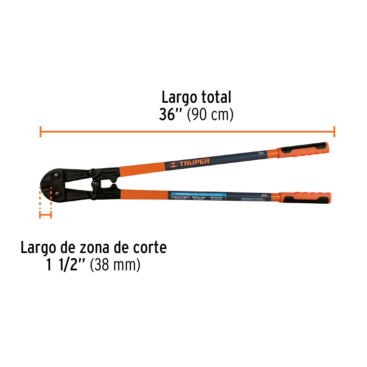 Cizalla profesional 36