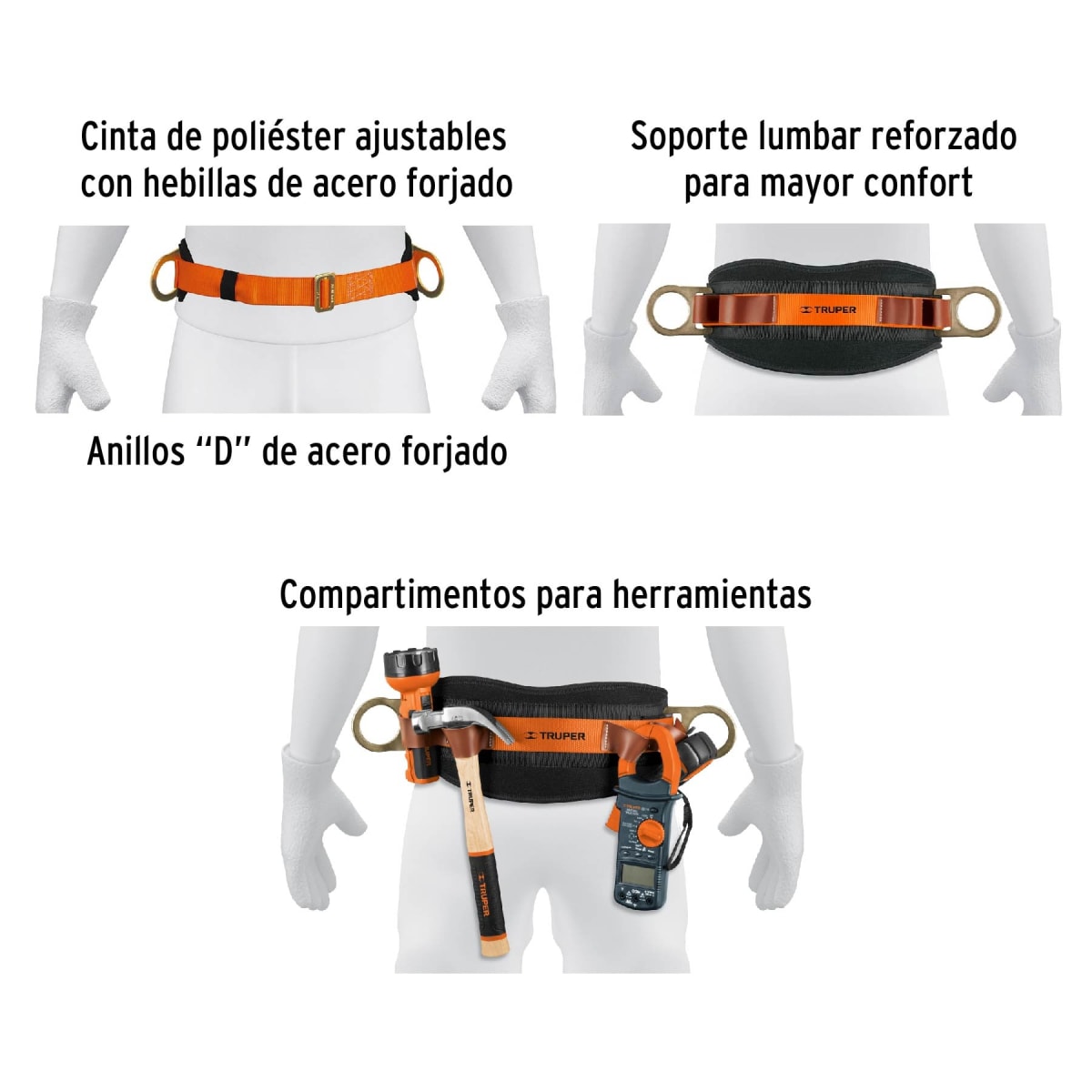 Cinturón de posicionamiento talla 44. truper3
