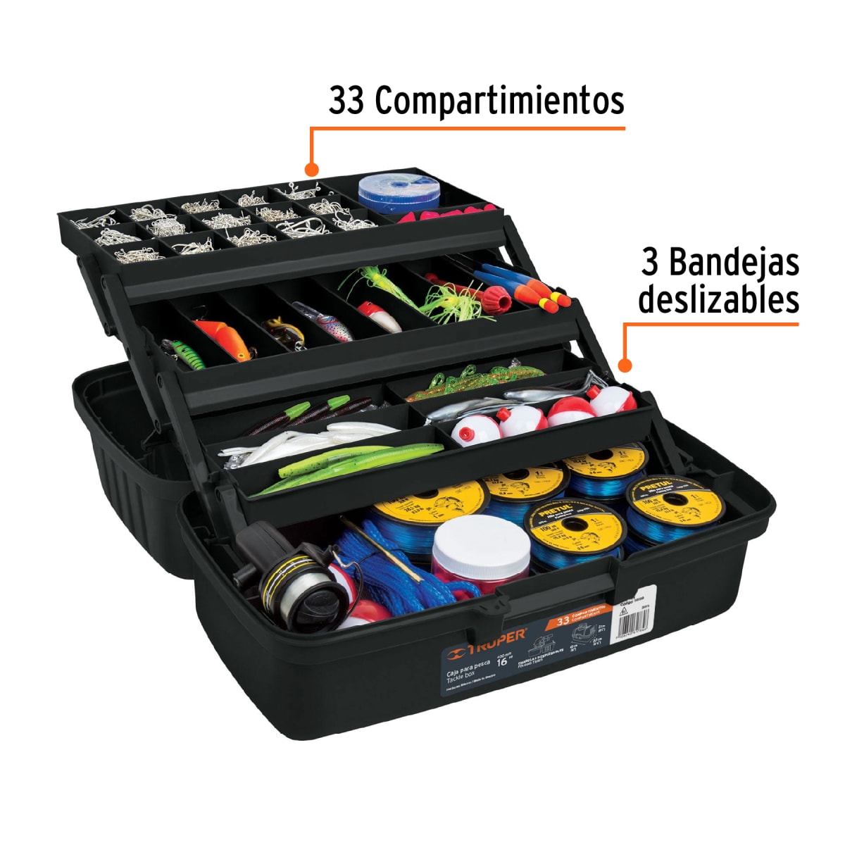 Caja para Pesca 16