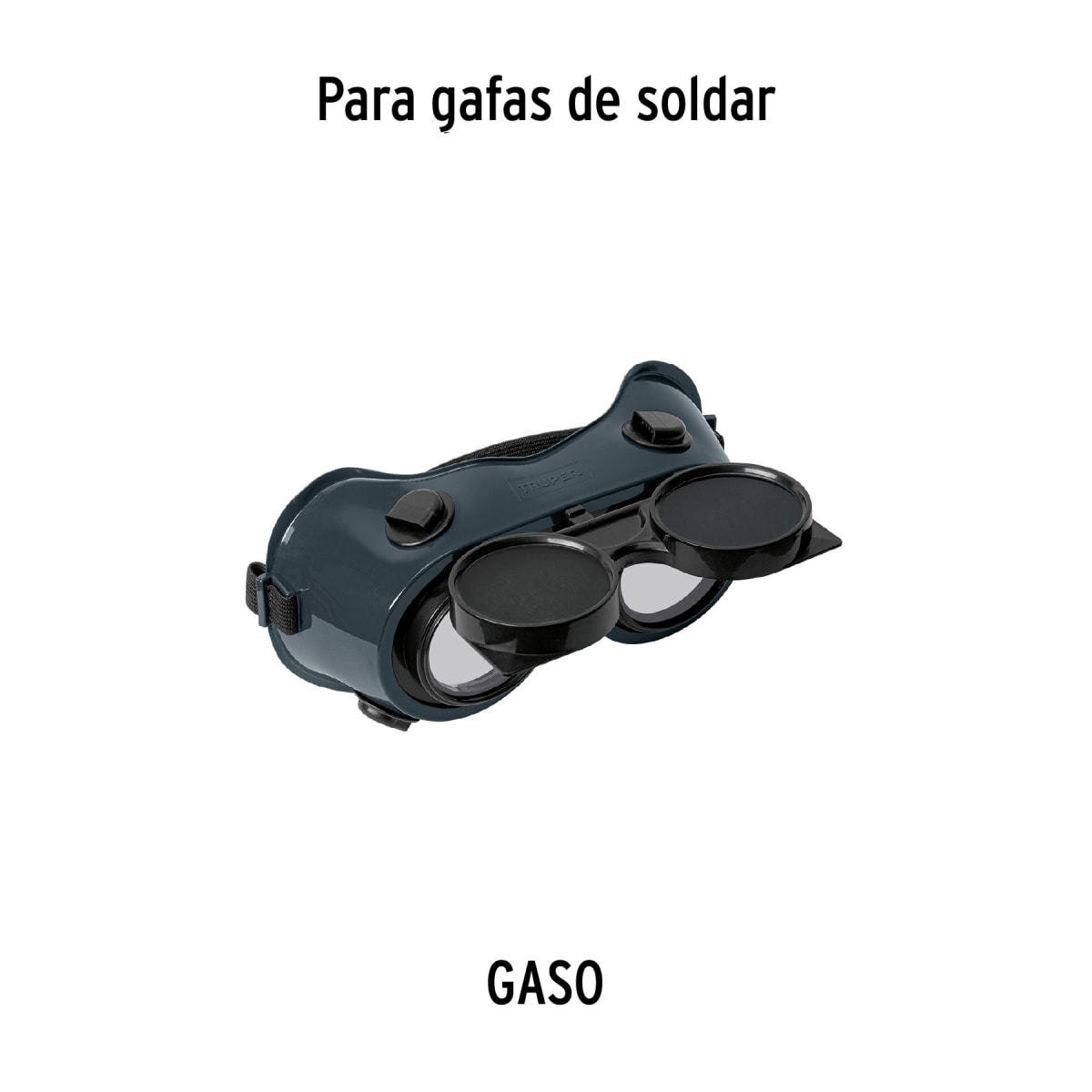 Lentes de repuesto transparentes para GASO, Truper2