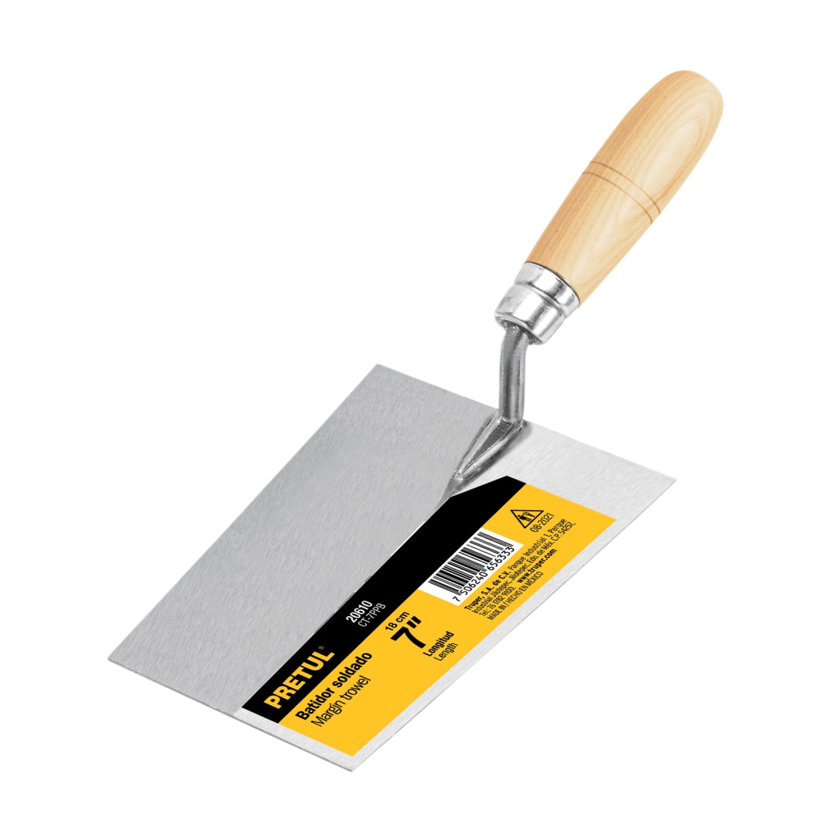 Batidor soldado de 7''. pretul1