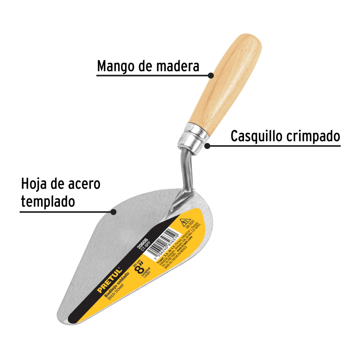 Badilejo soldado de 8''. pretul2