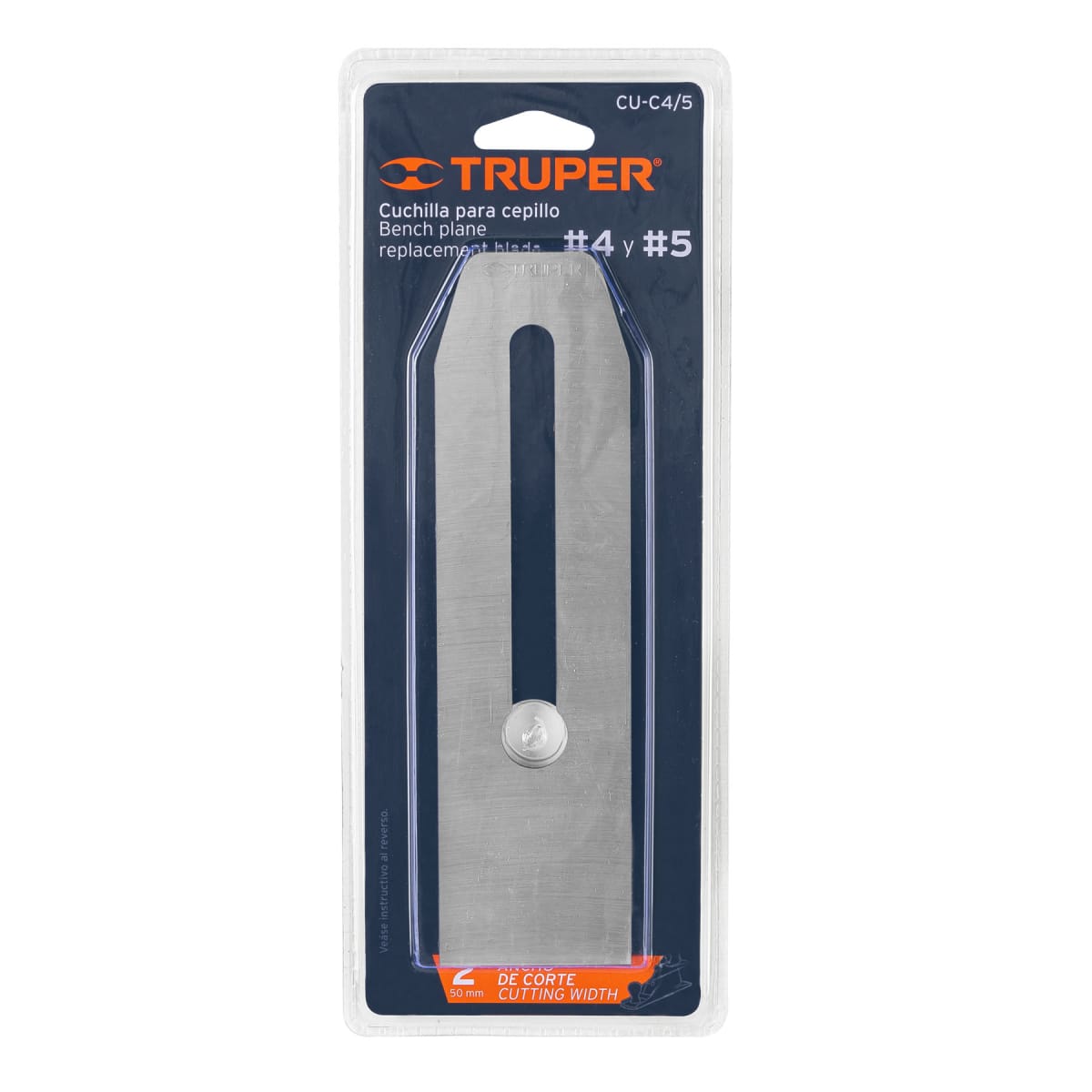 Repuesto de cuchilla  para cepillo #4 y #5 Truper4