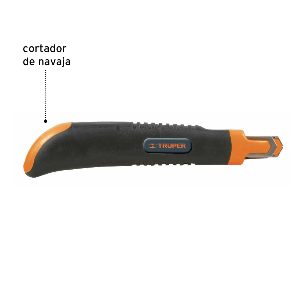 Cuchilla cutter profesional 9mm con alma metalica Truper3