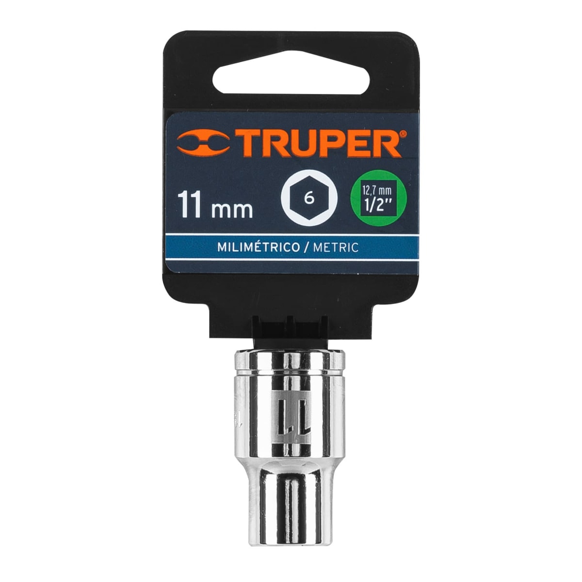 Dado hexagonal encastre 1/2'' de 11 mm. truper4