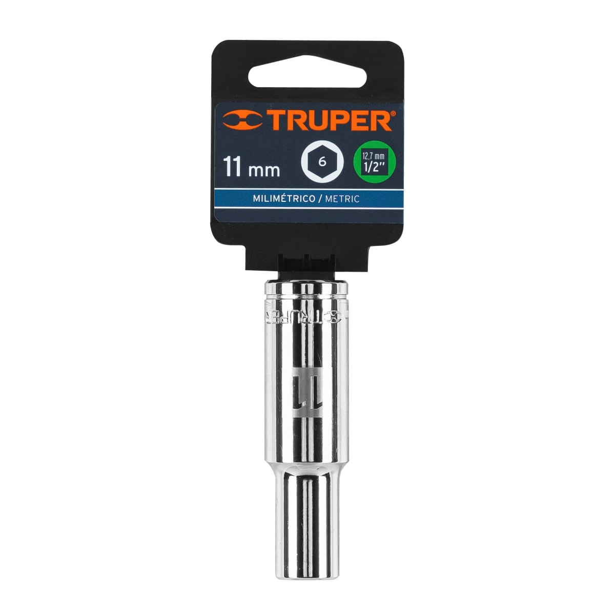 Dado tubular hexagonal encastre 1/2'' de 11 mm Truper4