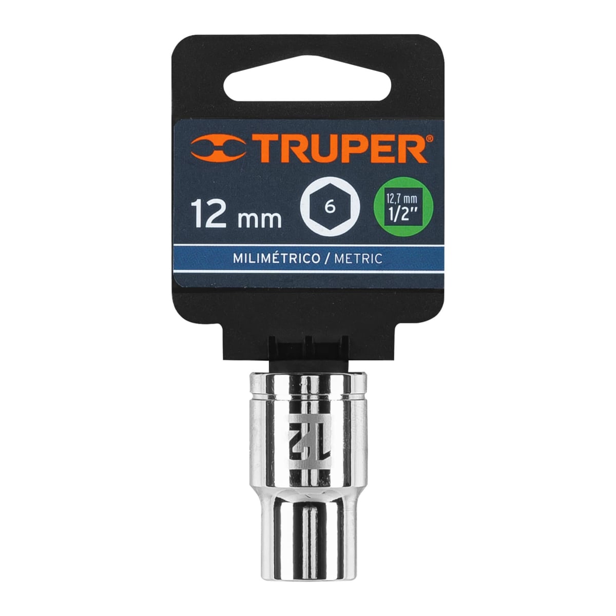 Dado hexagonal encastre 1/2'' de 12 mm. truper4