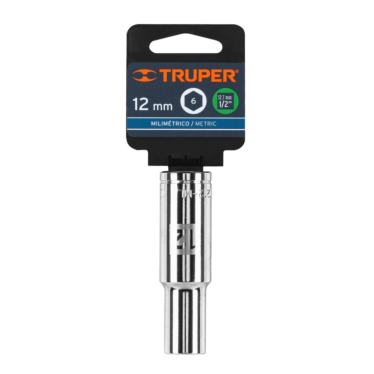 Dado tubular hexagonal encastre 1/2'' de 12 mm Truper4