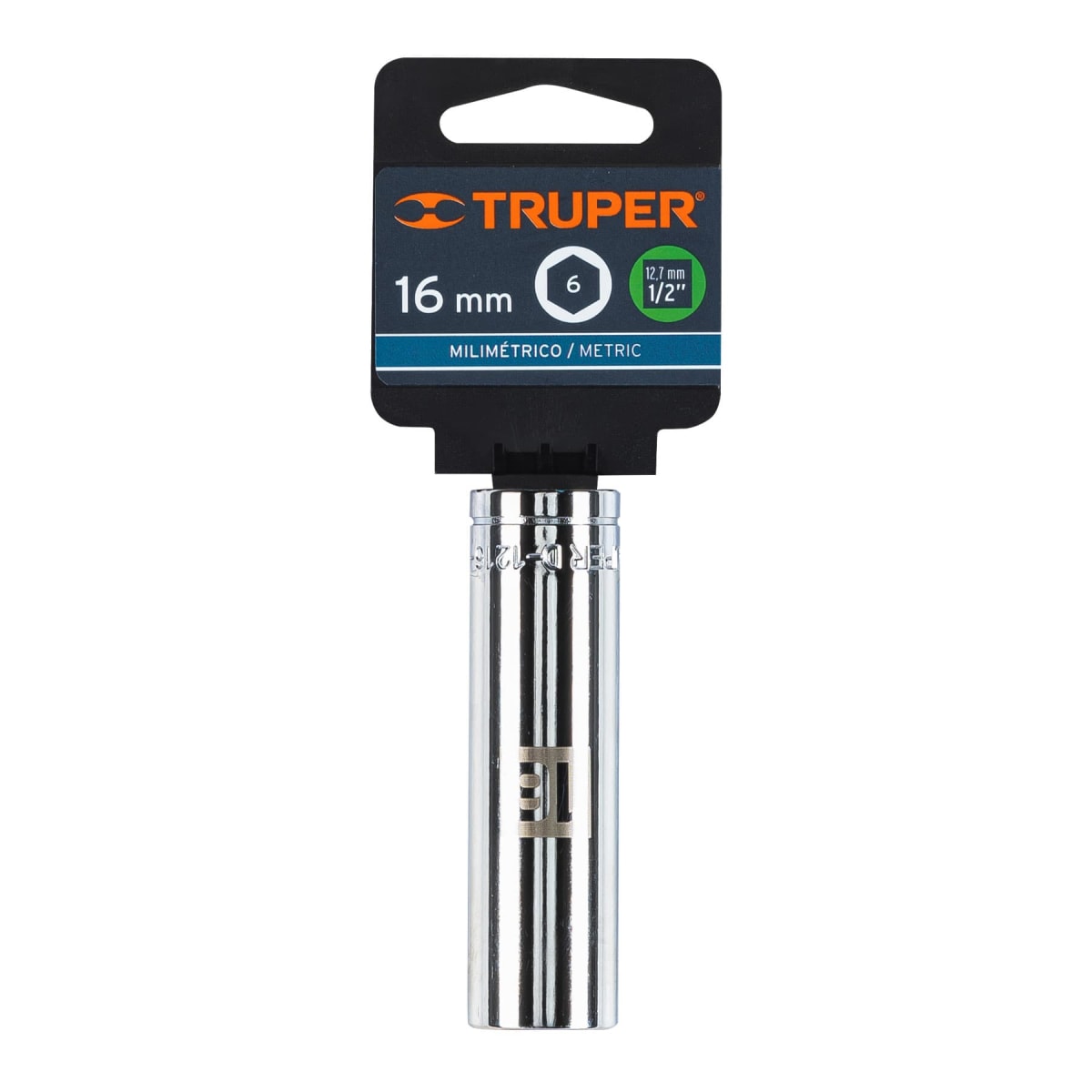 Dado tubular hexagonal encastre 1/2'' de 16 mm Truper4