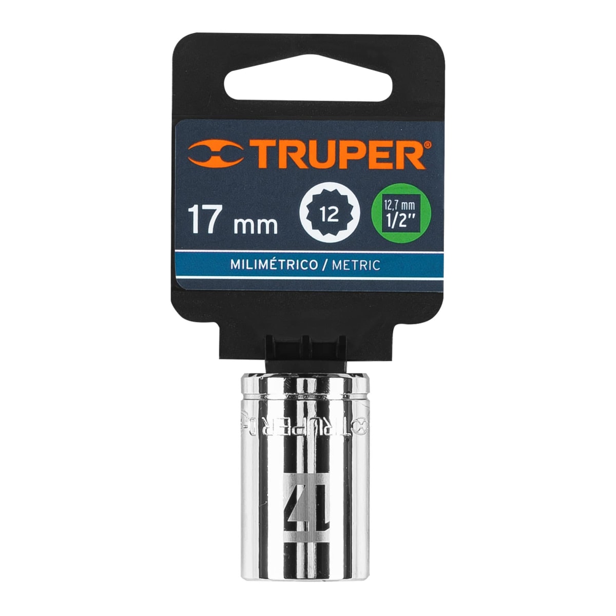 Dado poligonal encastre 1/2'' de 17 mm Truper4