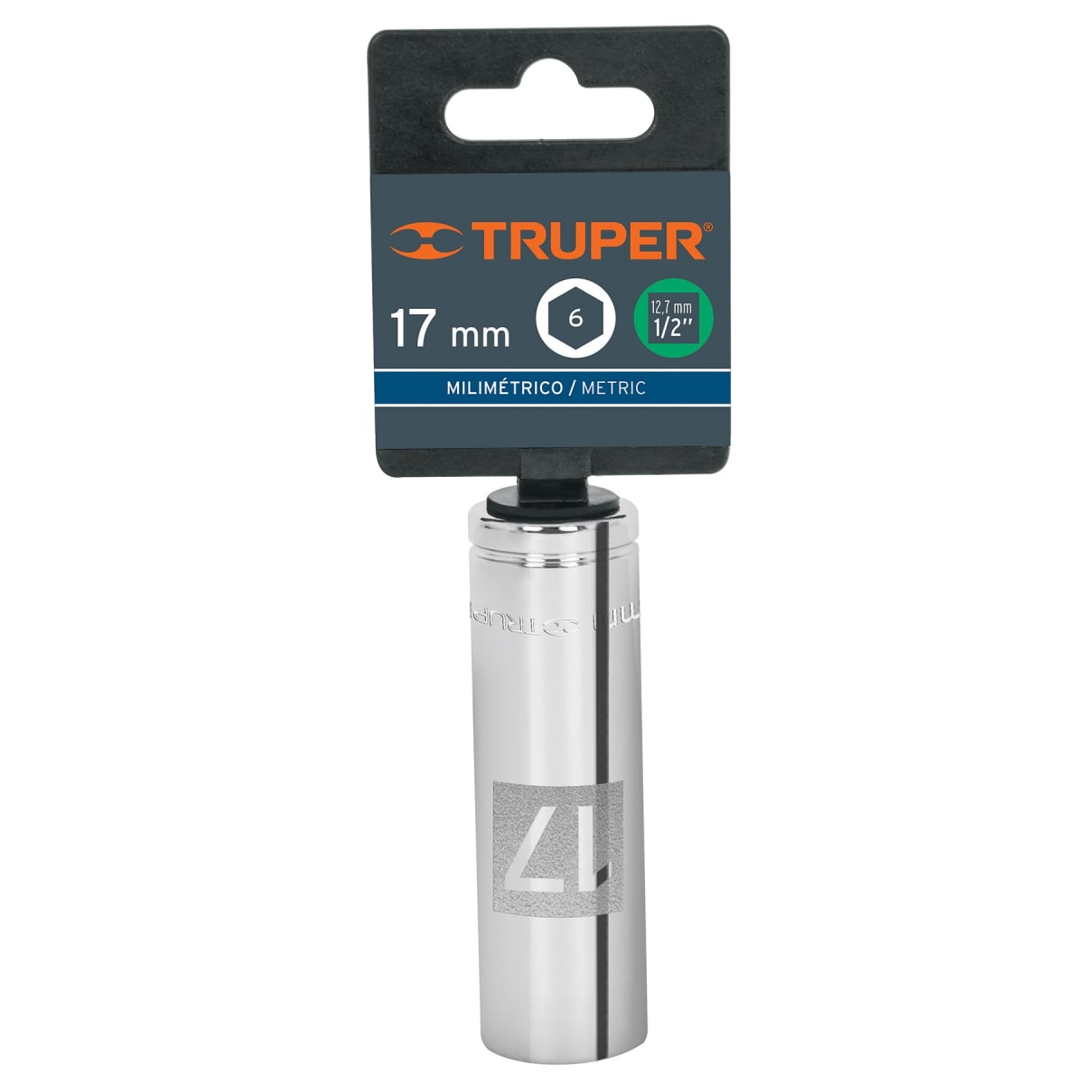 Dado tubular hexagonal encastre 1/2'' de 17 mm Truper4