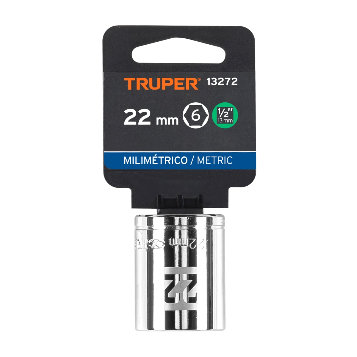 Dado hexagonal encastre 1/2'' de 22 mm Truper4
