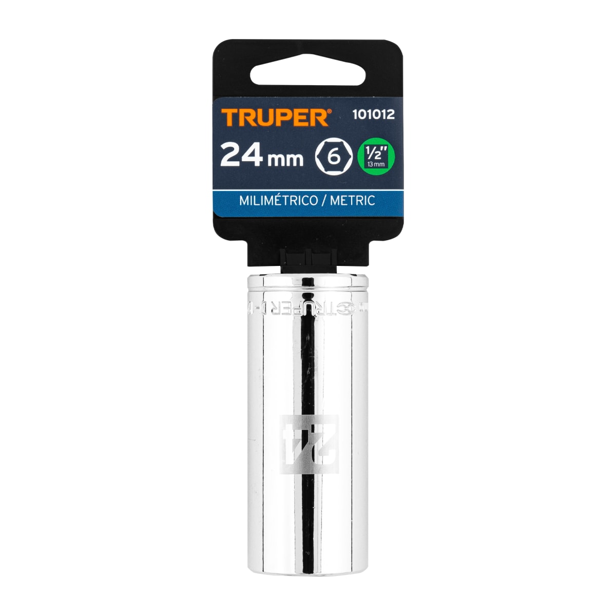 Dado tubular hexagonal encastre 1/2'' de 24 mm Truper4