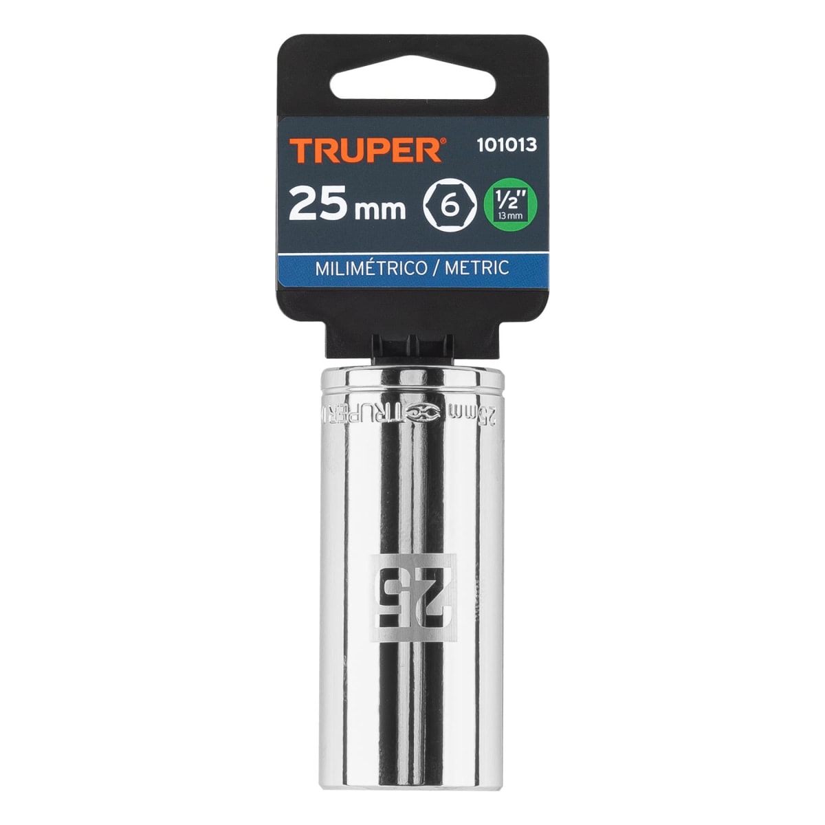 Dado tubular hexagonal encastre 1/2'' de 25 mm Truper4