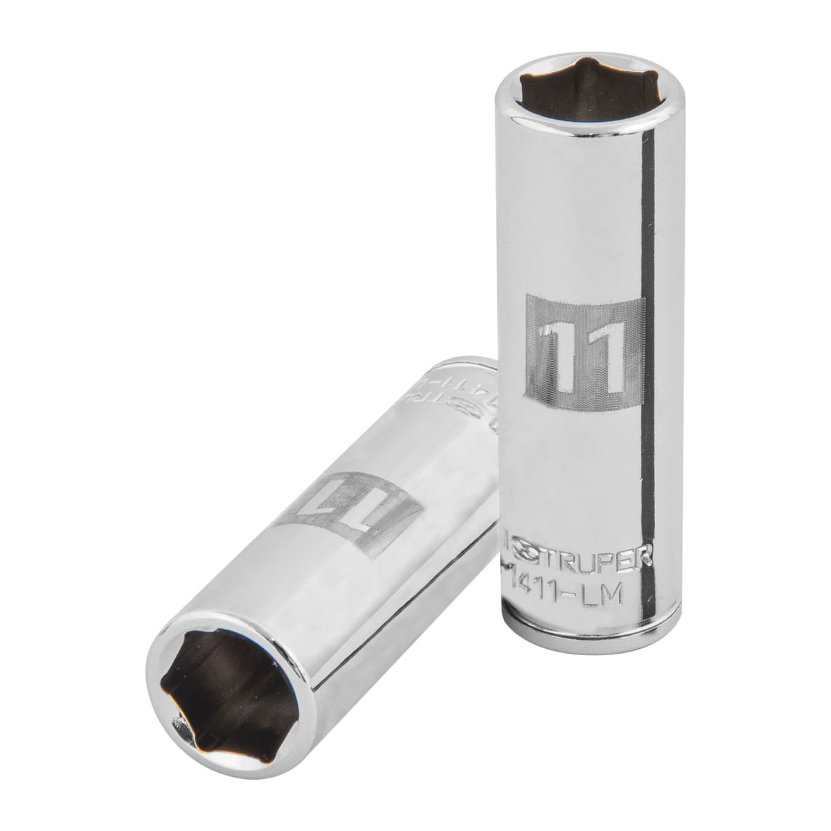 Dado tubular hexagonal encastre 1/4'' de 11 mm Truper1