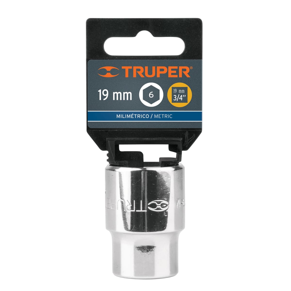 Dado hexagonal encastre 3/4´´ de 19 mm, Truper4