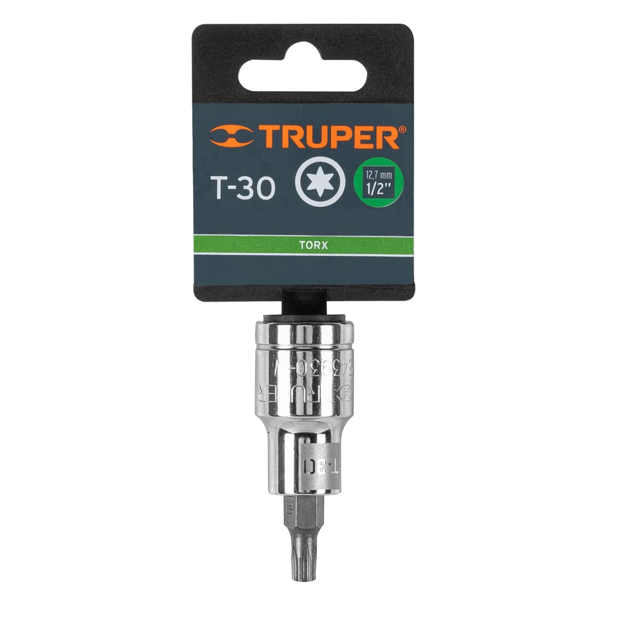 Dado punta torx t-30 encastre 1/2'' Truper4