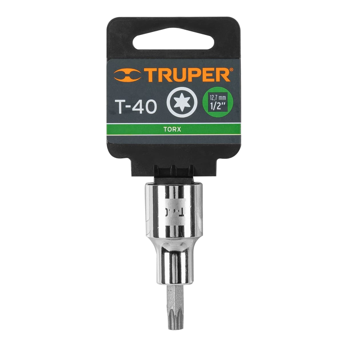 Dado punta torx t-40 encastre 1/2'' Truper4