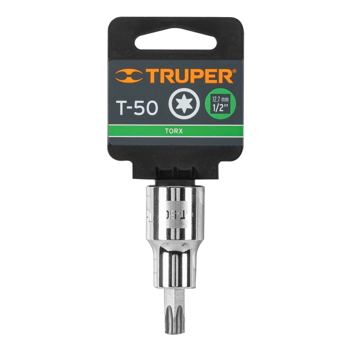 Dado punta torx t-50 encastre 1/2'' Truper4