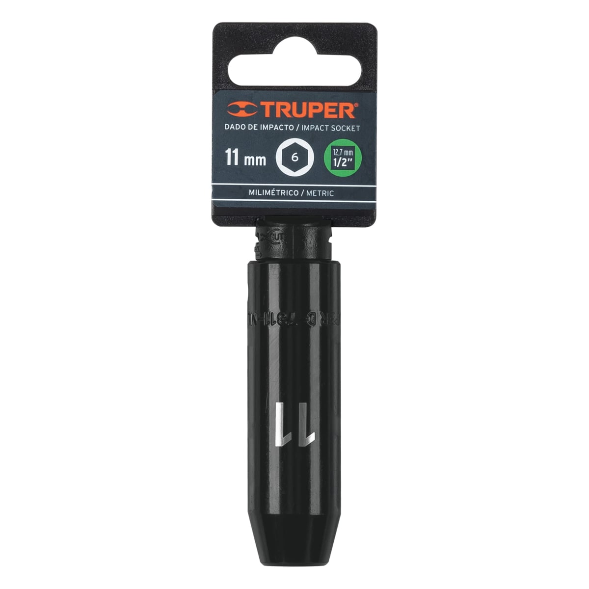 Dado tubular hexagonal encastre 1/2'' de impacto de 11 mm Truper4