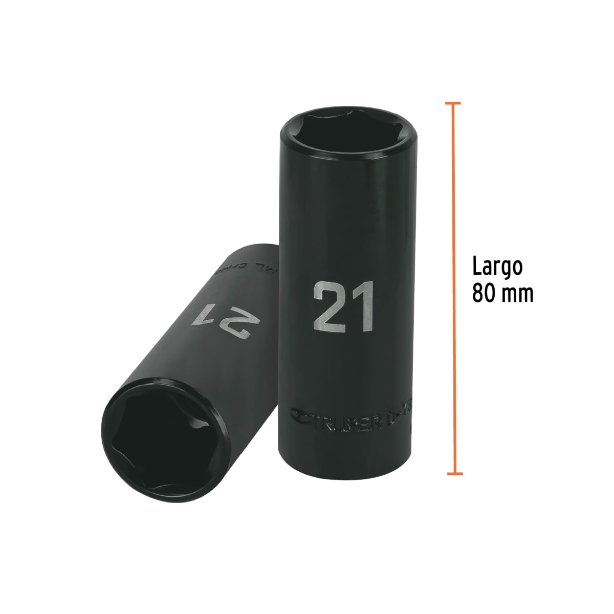Dado tubular de impacto ½