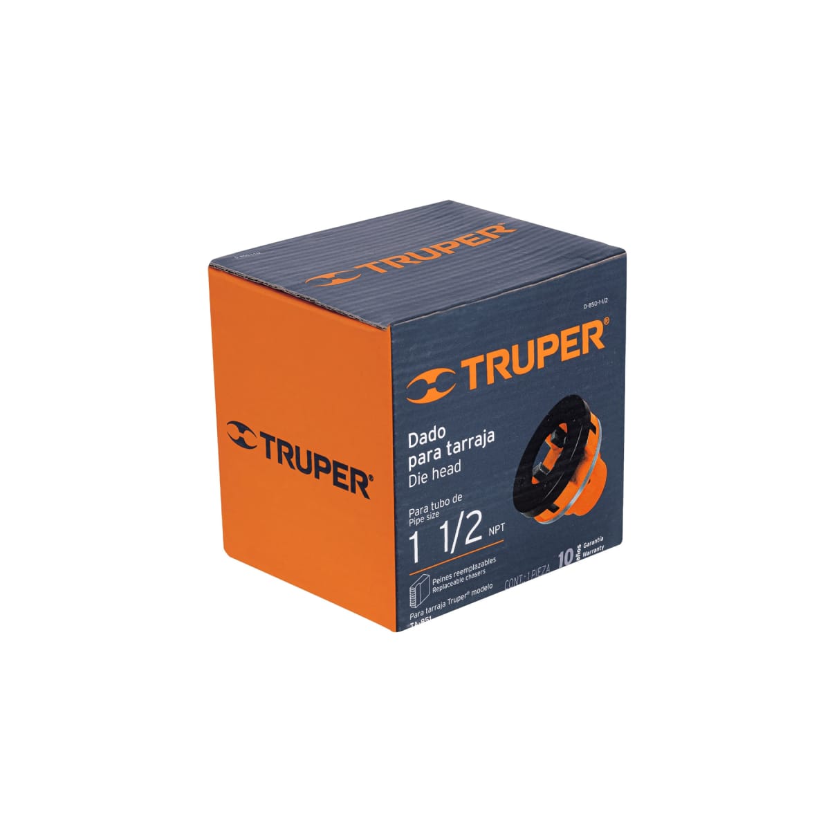 Dado 1-1/2'' para tarrajas ta-850 y ta-851. truper4