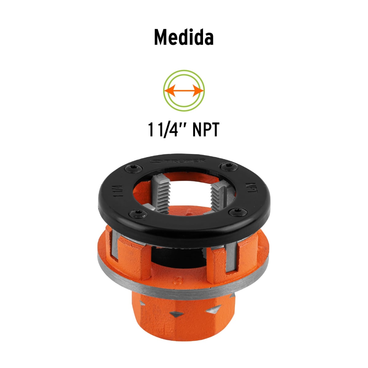 Dado 1-1/4´´ para tarrajas TA-850 y TA-851, Truper3
