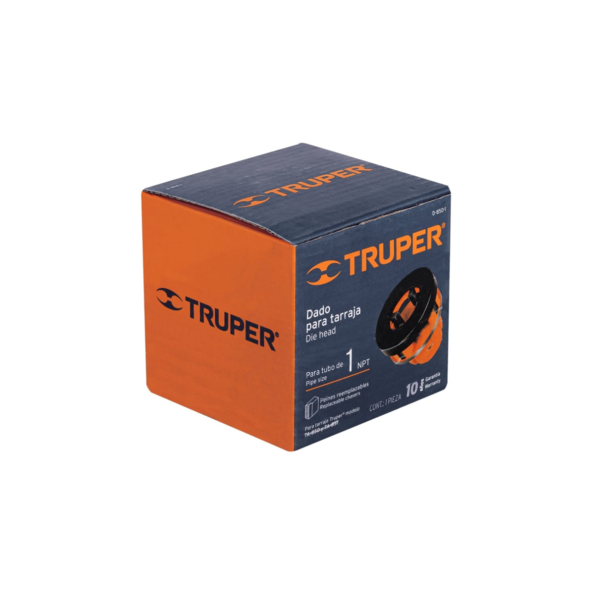 Dado 1'' para tarrajas ta-850 y ta-851. truper5