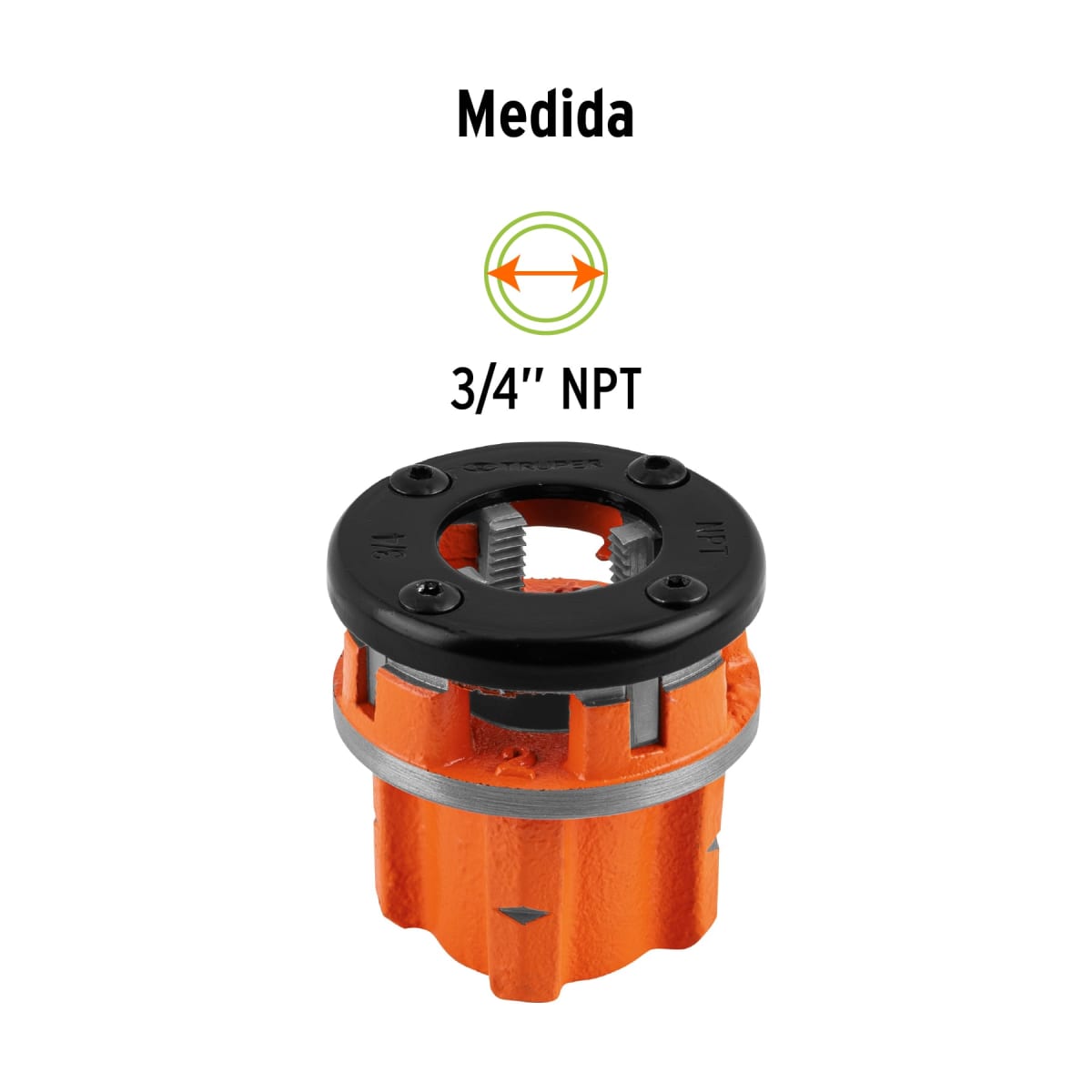 Dado 3/4'' para tarrajas ta-850 y ta-851. truper3