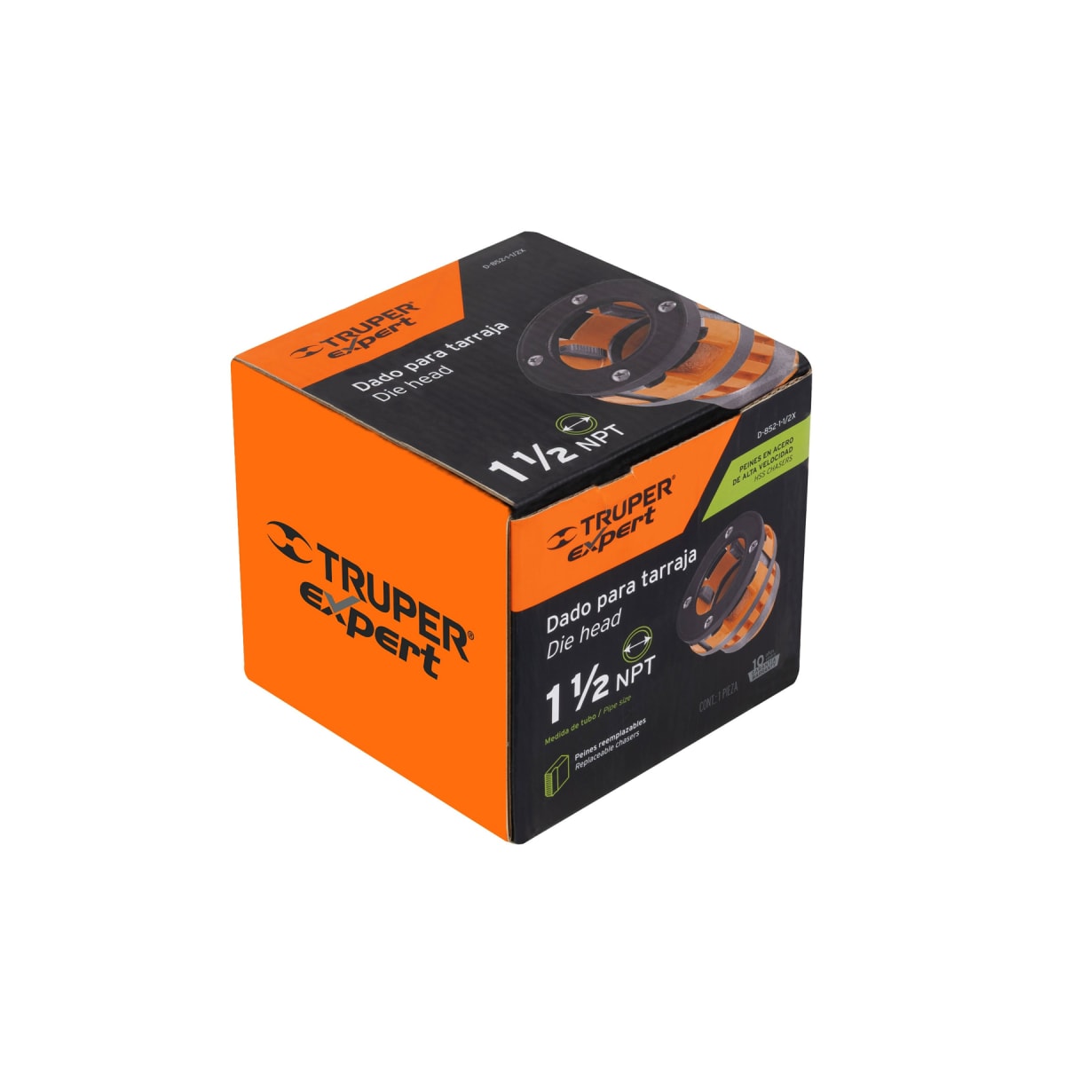 Dado 1-1/2´´ para tarrajas TA-852X, Truper Expert5